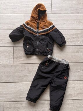 Mid-season Two-Piece Hooded Jacket 6-12 months